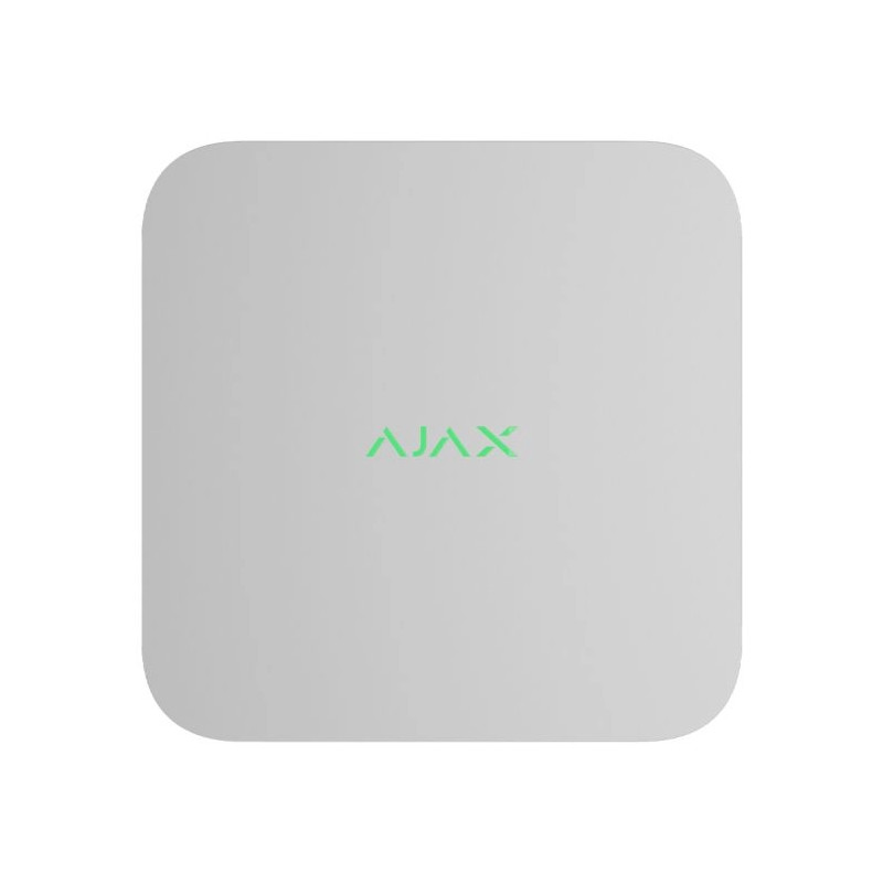 Мережевий відеореєстратор Ajax NVR white 8-канальний