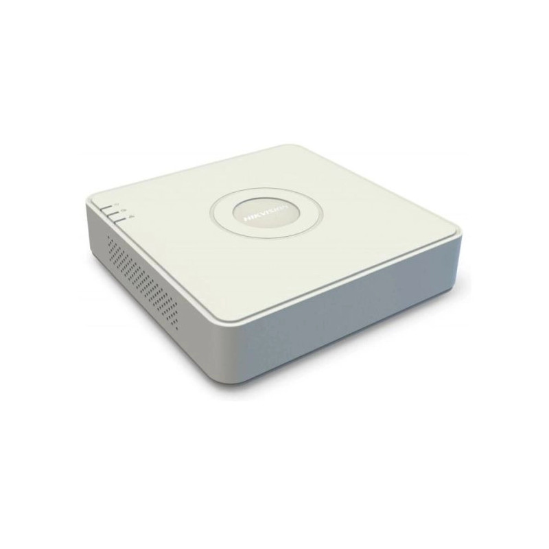 IP-відеореєстратор 4-канальний Hikvision DS-7104NI-Q1(D) для систем відеоспостереження