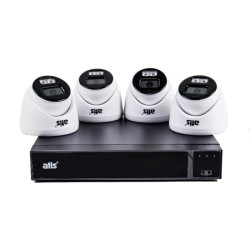 Комплект відеоспостереження ATIS kit 4 int