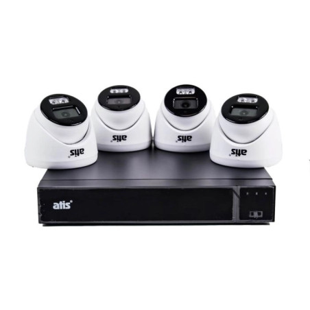 Комплект відеоспостереження ATIS kit 4 int