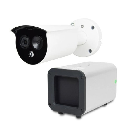 Тепловізійний комплекс контролю доступу з вимірюванням температури тіла: відеокамера 5 Мп ATIS ANBSTC-01 + калибратор температур