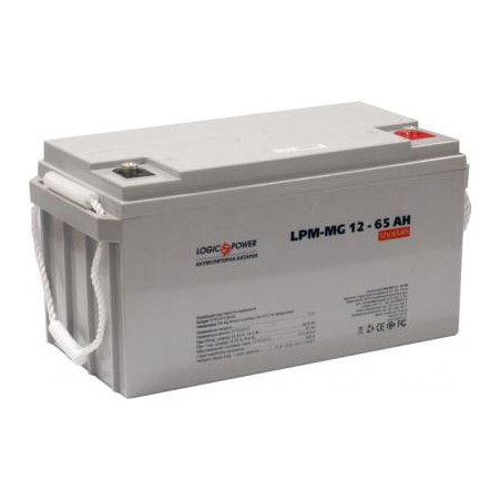 Батарея до ДБЖ LogicPower LPM MG 12В 65Ач (3872)