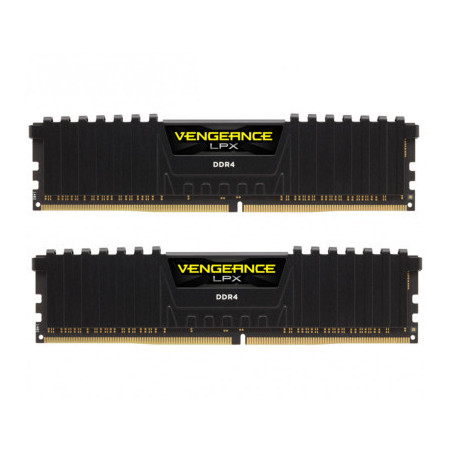 Модуль пам'яті для комп'ютера DDR4 32GB (2x16GB) 3000 MHz Vengeance LPX Black Corsair (CMK32GX4M2D3000C16)