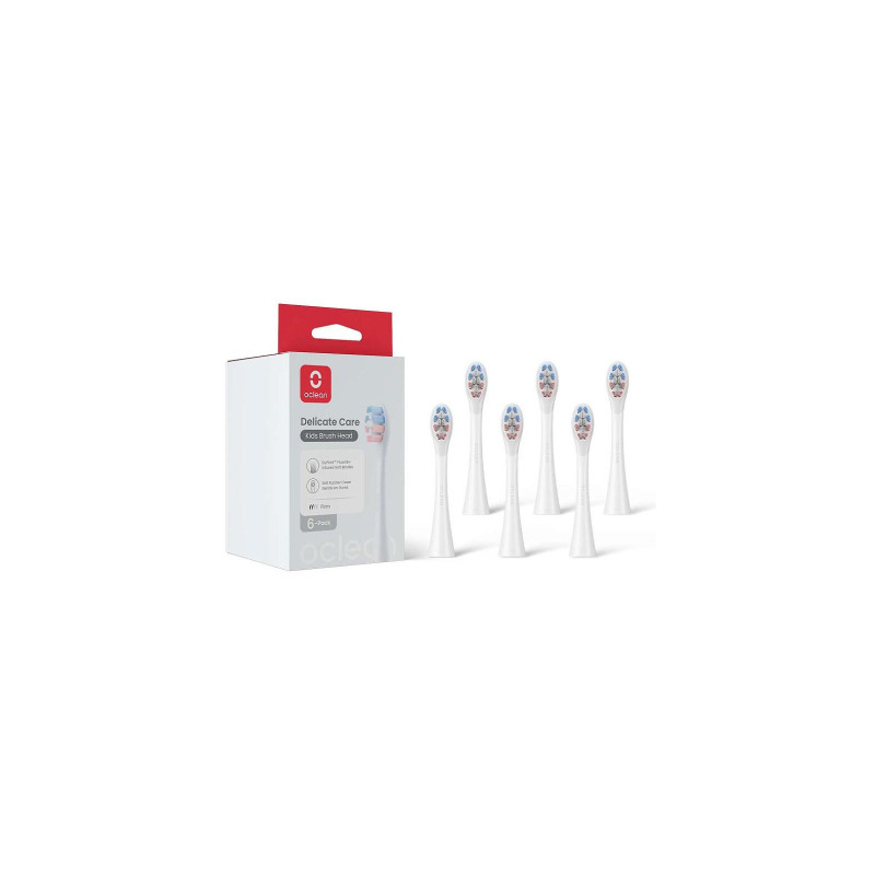 Насадка для зубної щітки Oclean Delicate Care P3K1 White 6 шт (6970810557404)