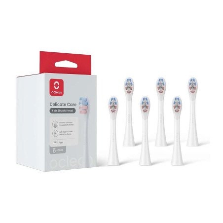 Насадка для зубної щітки Oclean Delicate Care P3K1 White 6 шт (6970810557404)