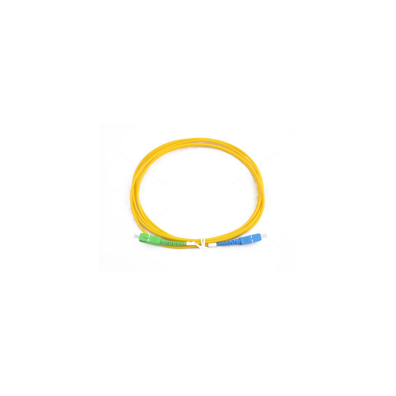 Оптичний патчкорд Cor-X SC/UPC-SC/APC SingleMode Simplex 3м (OFPC-SC/UPC-SC/APC-3)