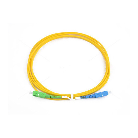 Оптичний патчкорд Cor-X SC/UPC-SC/APC SingleMode Simplex 3м (OFPC-SC/UPC-SC/APC-3)