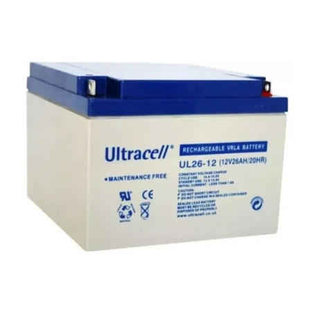 Батарея до ДБЖ Ultracell 12V-26Ah, AGM (UL26-12)