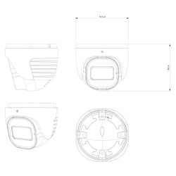 5 Мп відеокамера Provision-ISR DI-350A-MVF (2.8-12 мм) для системи відеонагляду