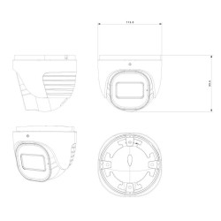 IP-відеокамера 2 Мп Provision-ISR DH-320SRN-MVF (2.8-12 мм) з відеоаналітикою для системи відеонагляду