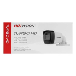 HD-TVI відеокамера 5 Мп Hikvision DS-2CE16H0T-ITPF(C) (3.6 мм) для системи відеонагляду