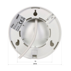IP-відеокамера 2 Мп Dahua DH-IPC-HDW1230DT-SAW з Wi-Fi і вбудованим мікрофоном для системи відеоспостереження