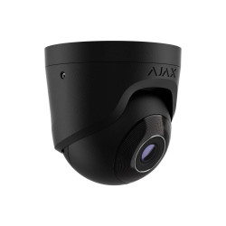 IP-відеокамера Ajax TurretCam (8 Мп/4 мм) black, дротова з роздільною здатністю 8 Мп і кутом огляду до 85°