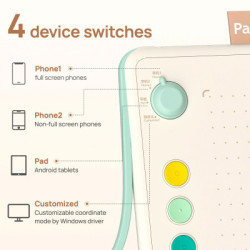 Графічний планшет Parblo Ninos Q Mobile (NINOSQ)