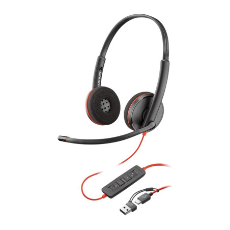 Навушники Poly Blackwire 3220 USB-A/C (8X228AA)