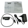 Адаптер Maiwo USB 3.0 to HDD SATA 2,5"/3,5"/5,25"/SSD, PA 2V/2A black (K10435A)