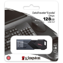 USB флеш накопичувач Kingston USB3.2 128GB Kingston DataTraveler Exodia Onyx (DTXON/128GB)
