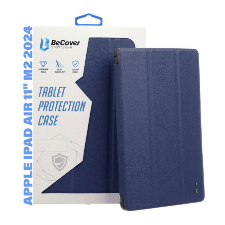 Чохол до планшета BeCover Tri Fold Hard Apple iPad Air 11" M2/M3 (2024/2025) Deep Blue (711413)