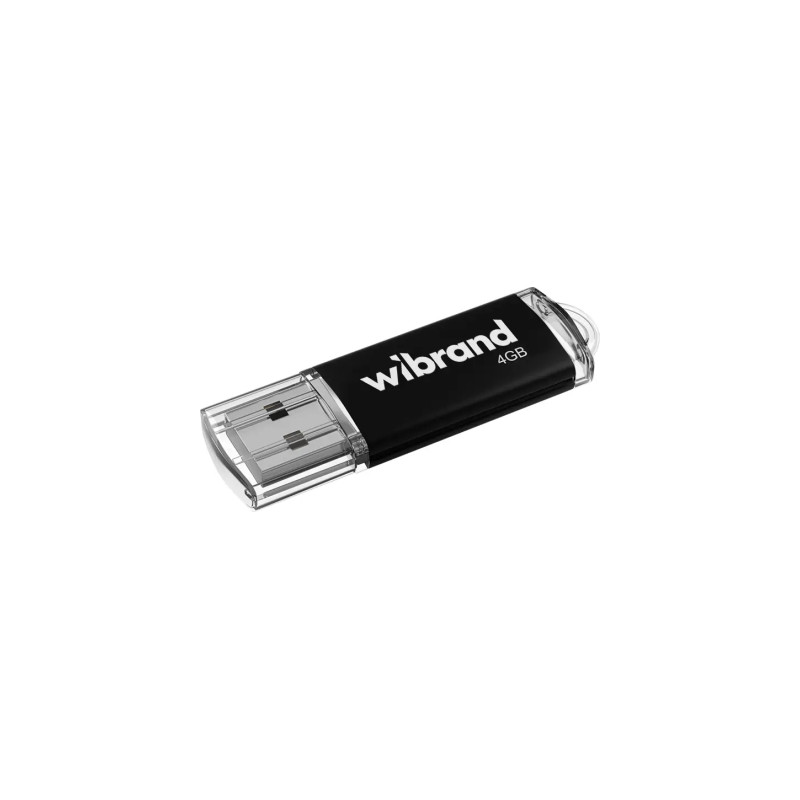USB флеш накопичувач Wibrand 4GB Cougar BlackUSB 2.0 (WI2.0/CU4P1B)