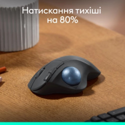 Мишка Logitech Ergo M575S Wireless Trackball Graphite (910-007029)