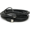 Дата кабель USB 2.0 AM/AF 10.0m ferrite black Voltronic (YT-AM/AF-10BL)