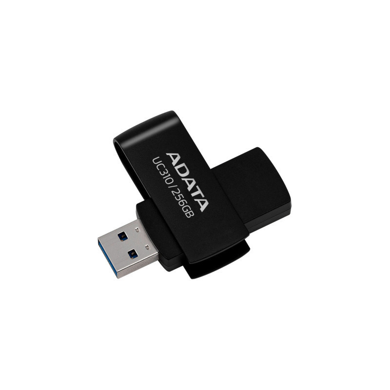 USB флеш накопичувач ADATA 256GB UC310 Black USB 3.0 (UC310-256G-RBK)