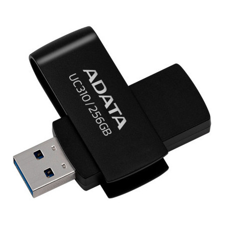 USB флеш накопичувач ADATA 256GB UC310 Black USB 3.0 (UC310-256G-RBK)