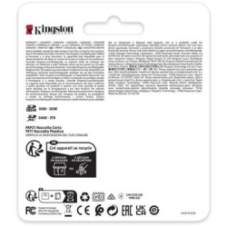 Карта пам'яті Kingston 512GB SDXC class 10 UHS-II U3 Canvas React Plus (SDR2V6/512GB)