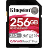 Карта пам'яті Kingston 256GB SDXC class 10 UHS-II U3 Canvas React Plus (SDR2V6/256GB)