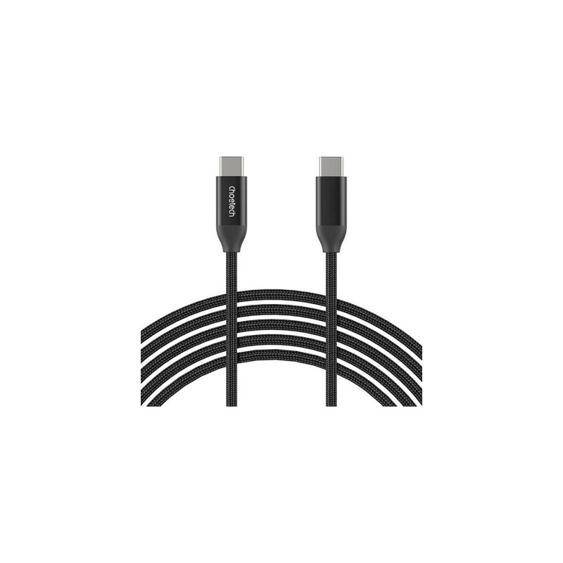 Дата кабель USB-C to USB-C 2.0m USB 2.0 60W Choetech (XCC-1015)