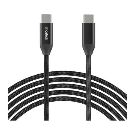 Дата кабель USB-C to USB-C 2.0m USB 2.0 60W Choetech (XCC-1015)