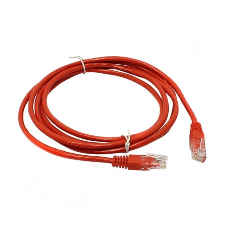 Патч-корд 1м, UTP, cat.5e, CU, 24AWG, red Kingda (KD-PAUT3100RD)