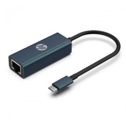 Адаптер USB-C to RJ45 Ethernet 1000Mbps blue HP (DHC-CT208)