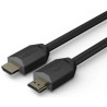 Кабель мультимедійний HDMI M to HDMI M 1.0m V2.0 4K 60Hz HP (HP_DHC-HD01-01M)