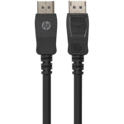 Кабель мультимедійний DisplayPort M to DisplayPort M 2.0m V1.2 4K60Hz black HP (HP_DHC-DP01-2M)