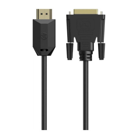 Кабель мультимедійний HDMI M to DVI M 2.0m 4K60Hz HP (HP_DHC-HD05-02M)