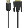 Кабель мультимедійний HDMI M to DVI M 3.0m 4K60Hz HP (HP_DHC-HD05-03M)