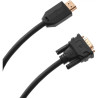 Кабель мультимедійний HDMI M to DVI M 3.0m 4K60Hz HP (HP_DHC-HD05-03M)