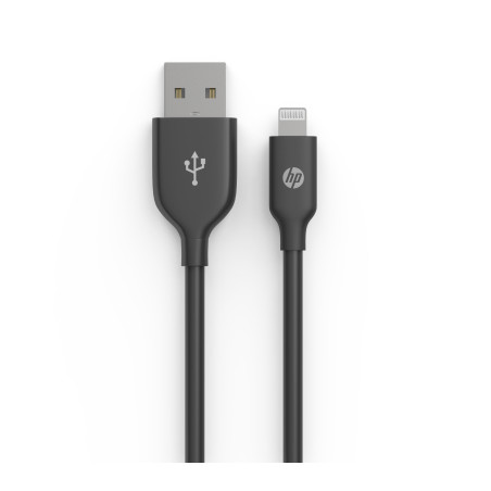 Дата кабель USB 2.0 AM to Lightning 1.0m 2.4A MFI HP (HP_DHC-MF101-1m)