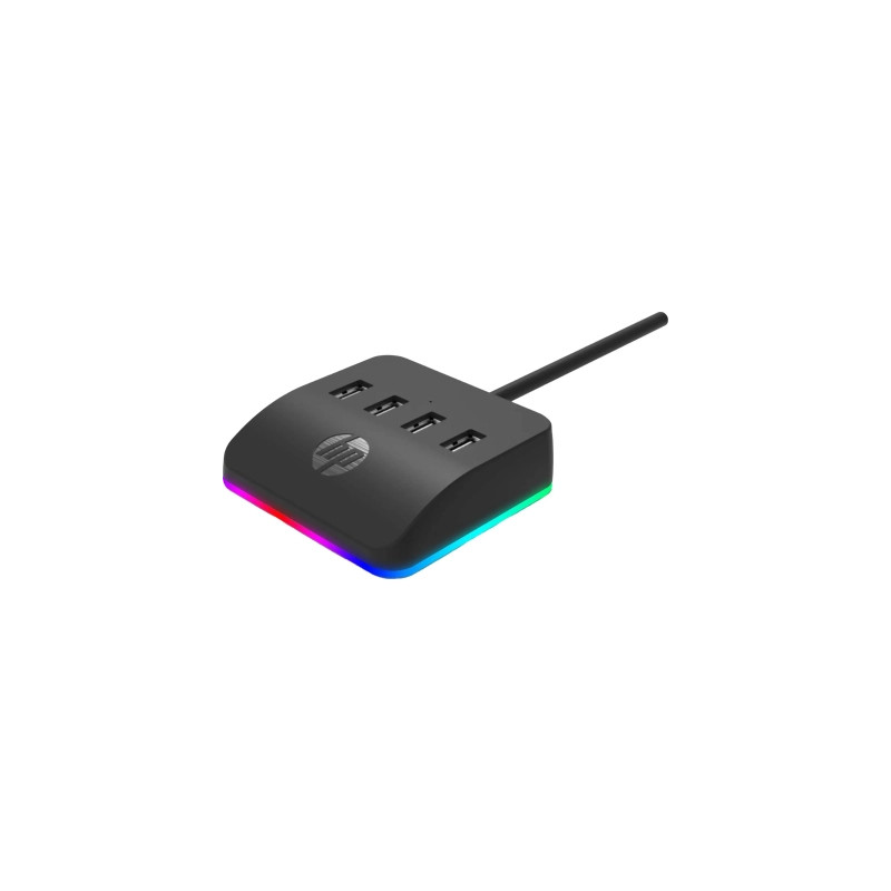Концентратор HP USB 3.0 to 4xUSB 3.0 RGB black HP (HP_DHC-CT120)