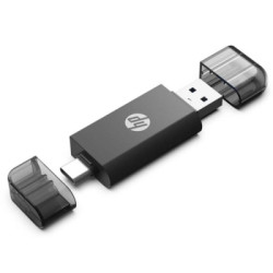 Зчитувач флеш-карт HP USB 3.0 AM/USB-C to SD+TF (HP_DHC-CT112)