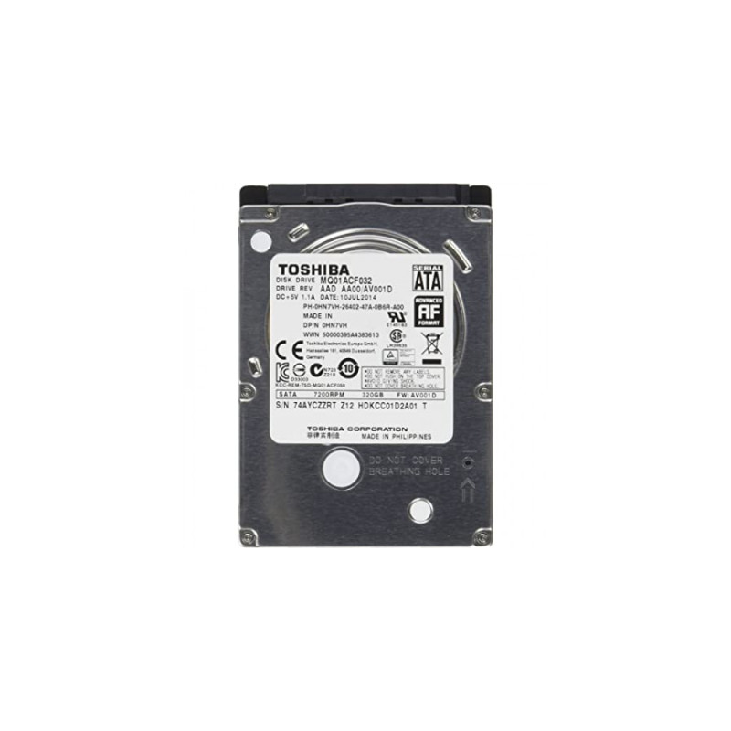Жорсткий диск для ноутбука 2.5" 320GB Toshiba (MQ01ACF032)