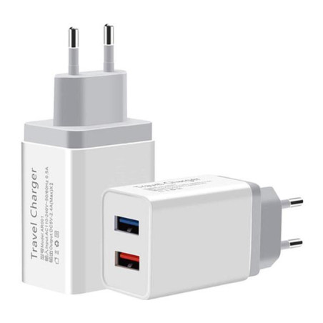 Зарядний пристрій XoKo WC-210 2.4A USB White (WC-210-WH) (WC-210-WH)
