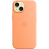Чохол до мобільного телефона Apple iPhone 15 Silicone Case with MagSafe Orange Sorbet (MT0W3ZM/A)