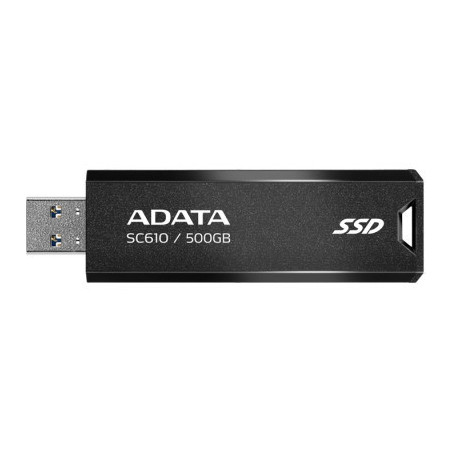 Накопичувач SSD USB 3.2 500GB SD610 ADATA (SC610-500G-CBK/RD)