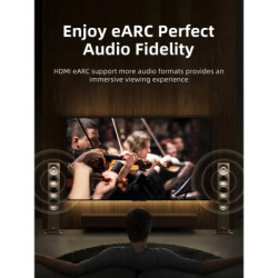 Кабель мультимедійний HDMI M to HDMI M 50.0m V2.1 AOC Cabletime (CA914036)