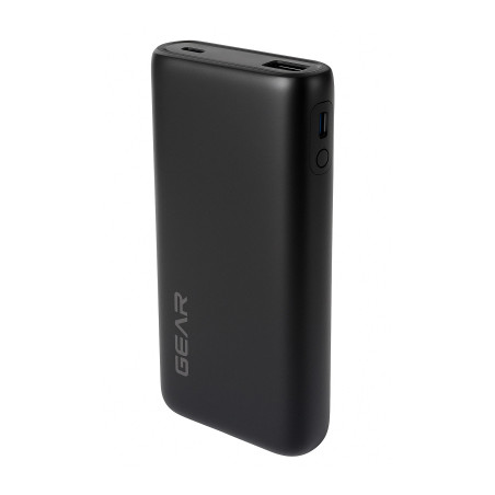 Батарея універсальна GEAR 20000mAh, PD/70W, black (DL203C)