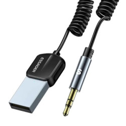 Bluetooth трансмітер Essager Lingfeng Bluetooth 5.0 Aux Adapter Car Wireless Receiver USB (EBT-LF01-P)
