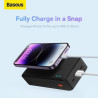 Батарея універсальна Baseus Airpow 30000mAh 20W PD/3.0, QC/3.0, black (PPQD090101)