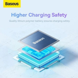 Батарея універсальна Baseus Airpow 30000mAh 20W PD/3.0, QC/3.0, black (PPQD090101)
